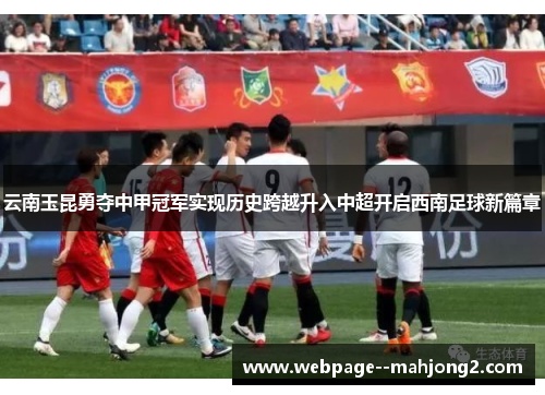 云南玉昆勇夺中甲冠军实现历史跨越升入中超开启西南足球新篇章